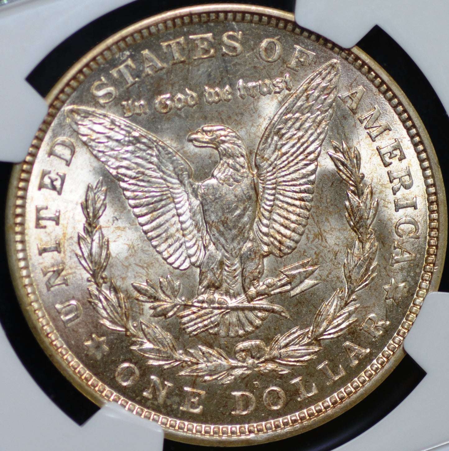 1921-D Morgan Silver Dollar MS66 NGC
