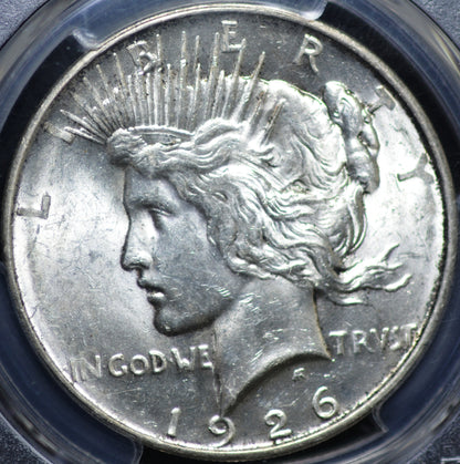 1926-D Peace Dollar MS62 PCGS