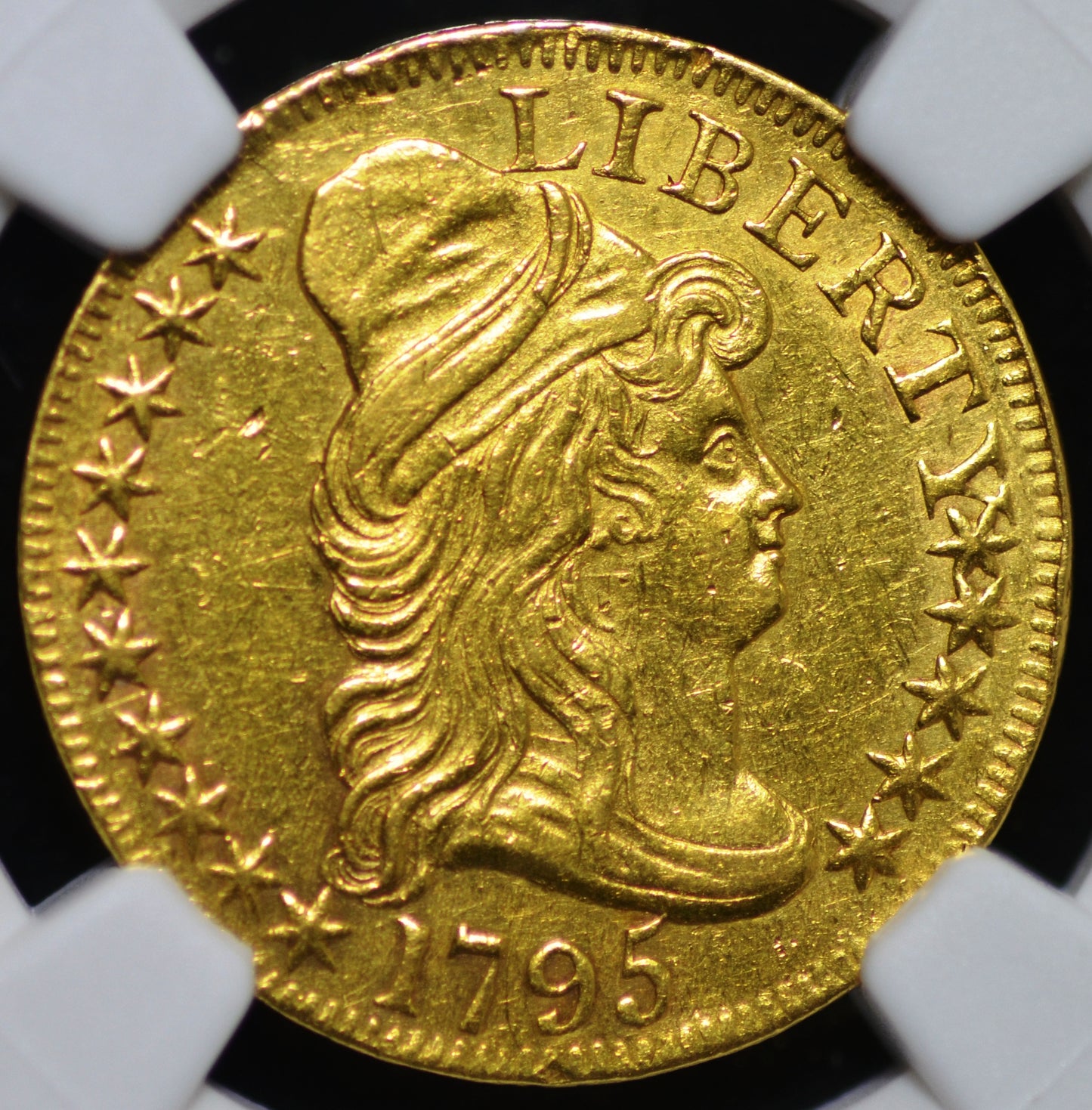 1795 Half Gold Eagle $5.00 AU Det NGC