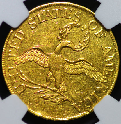 1795 Half Gold Eagle $5.00 AU Det NGC