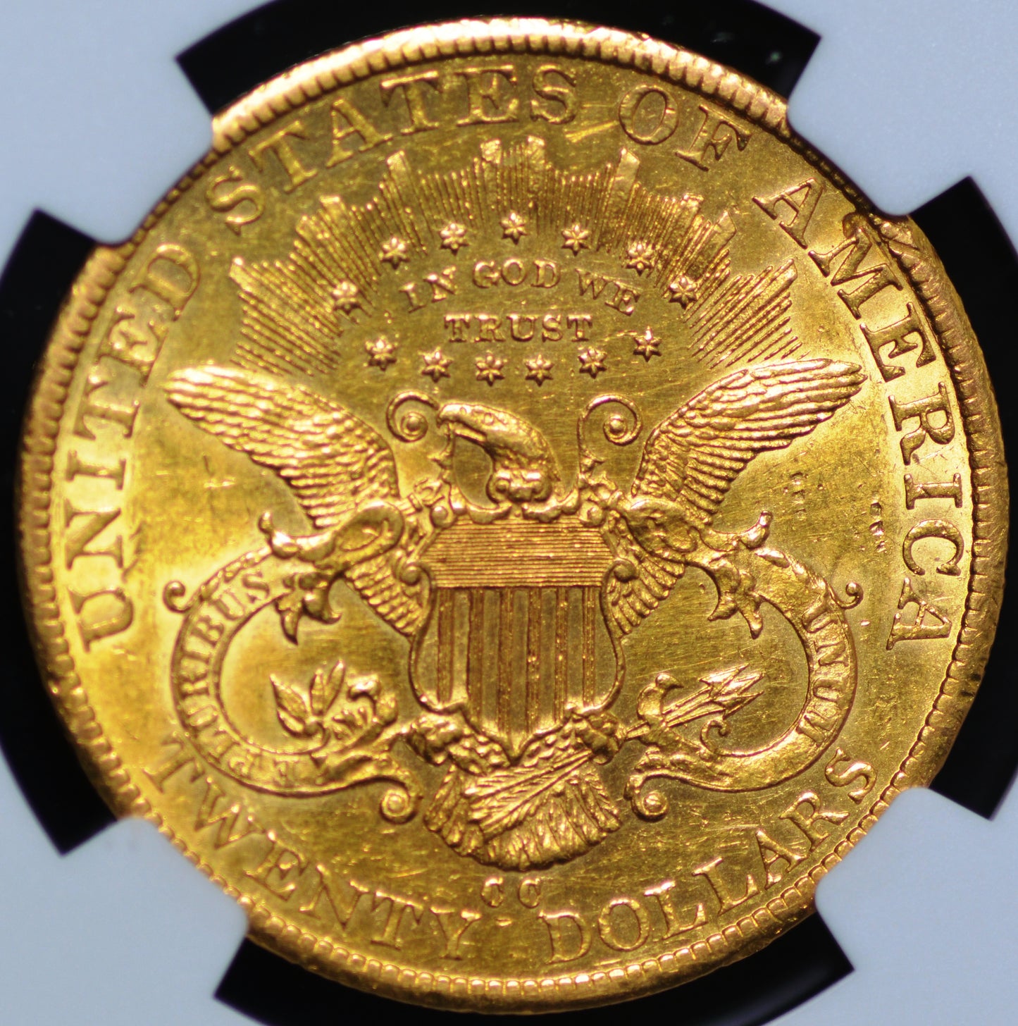 1885-CC Gold Double Eagle AU Det NGC