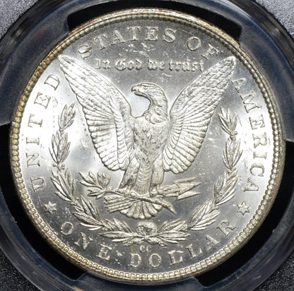 1884-CC Morgan Silver Dollar MS63 PCGS