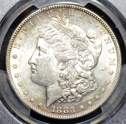 1883-S Morgan Silver Dollar AU58 PCGS