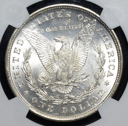 1878 8 TF Morgan Silver Dollar MS62 NGC