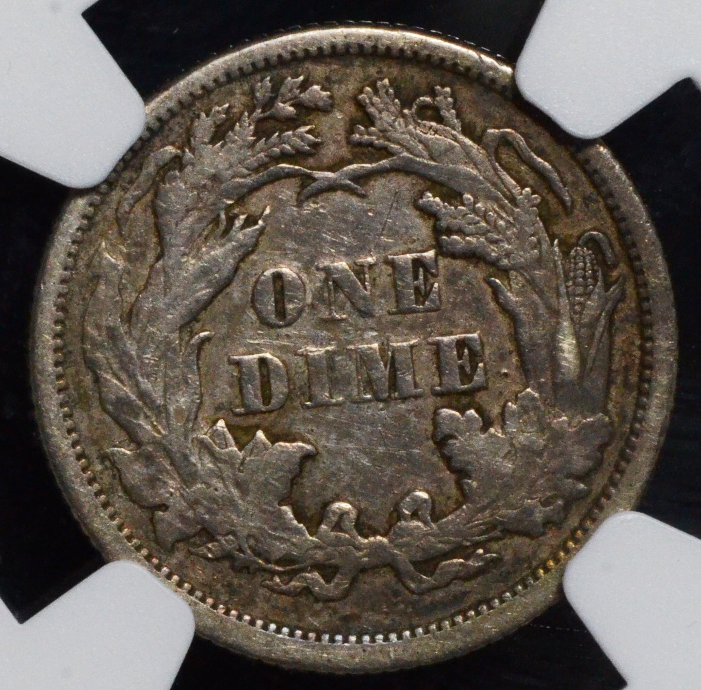 1869 Seated Liberty Dime XF45 NGC